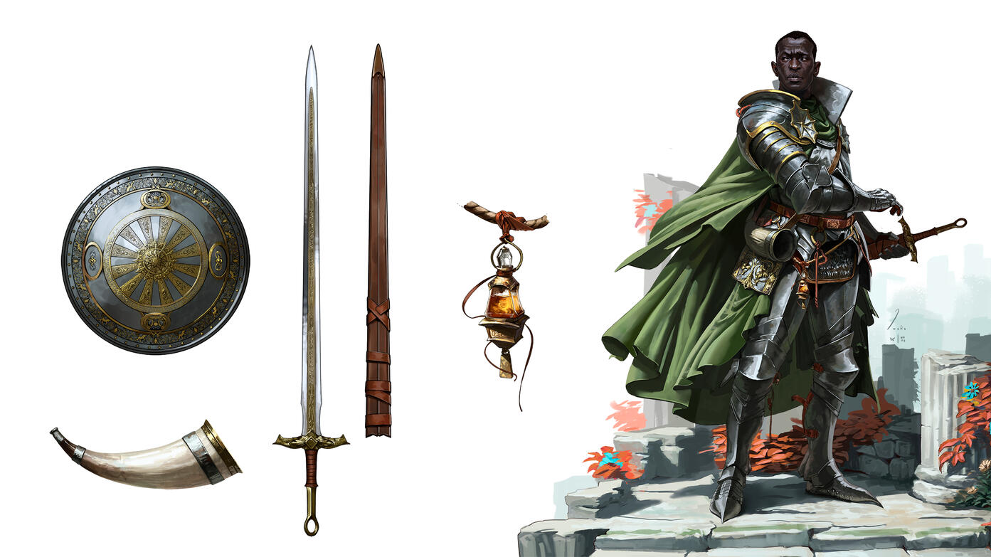 Paladin character sheet